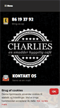 Mobile Screenshot of charlies-cafe.dk
